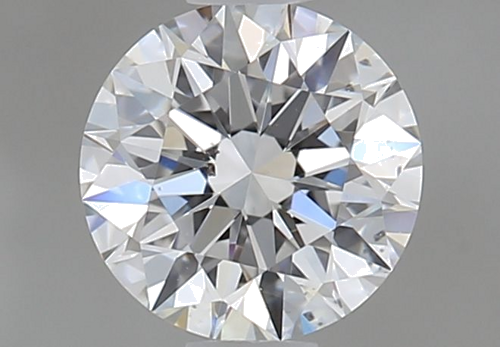 0.45 carat E-SI1 Excellent cut Natūralus Round Deimantas (1)