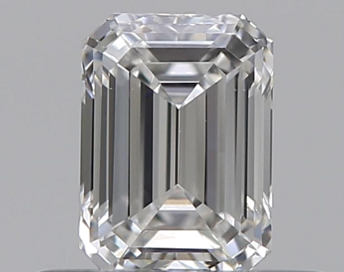 0.38 carat E-VS1 Natūralus Emerald Deimantas (1)