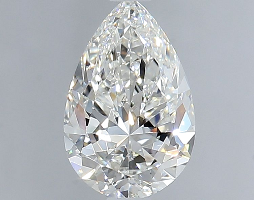 0.9 carat G-VS1 Natūralus Pear Deimantas (1)