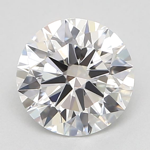 0.51 carat F-VVS2 Excellent cut Natūralus Round Deimantas (1)