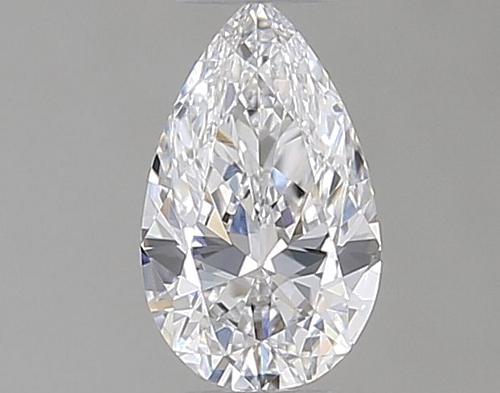 0.25 carat D-VVS1 Natūralus Pear Deimantas (1)