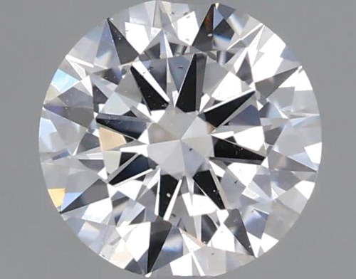 0.5 carat D-SI1 Very Good cut Natūralus Round Deimantas (1)