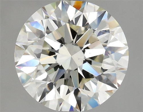 3.01 carat K-VS2 Excellent cut Natūralus Round Deimantas (1)