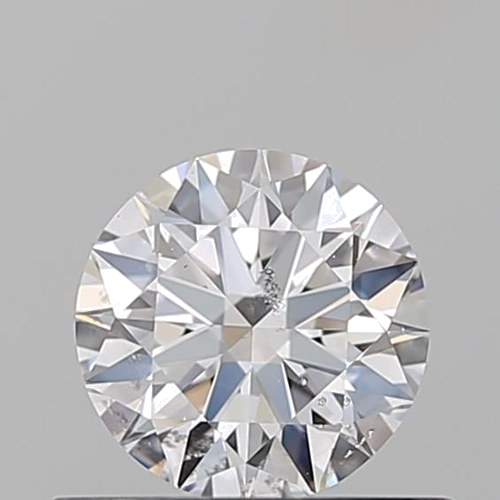 0.52 carat D-SI2 Excellent cut Natūralus Round Deimantas (1)