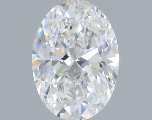 0.5 carat F-VVS1 Natūralus Oval Deimantas (1)