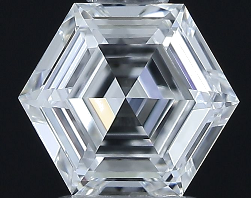 0.56 carat E-SI1 Natūralus Hexagonal Deimantas (1)