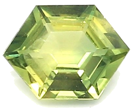 0.81 carat MULTI_COLOR Hexagonal Safyras (1)
