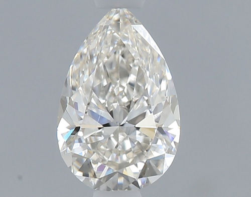 0.5 carat J-VS2 Natūralus Pear Deimantas (1)