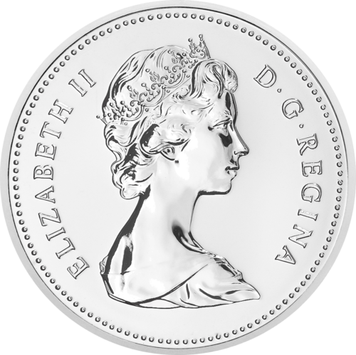 1 Doleris Didieji ežerai 1979 Kanada sidabrinė moneta (2)