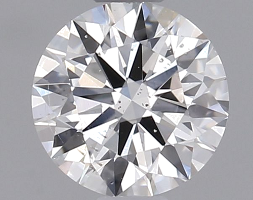 0.5 carat F-SI2 Excellent cut Natūralus Round Deimantas (1)