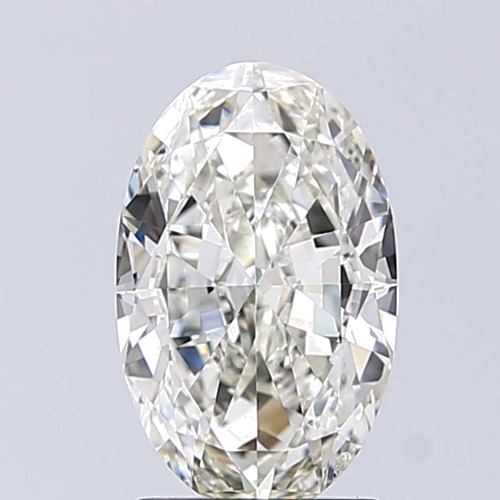 1.5 carat J-SI1 Natūralus Oval Deimantas (1)
