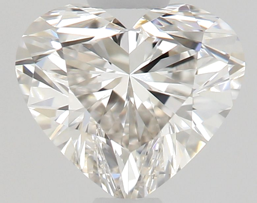 0.53 carat G-VVS1 Natūralus Heart Deimantas (1)