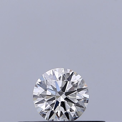 0.19 carat F-VVS1 Excellent cut Natūralus Round Deimantas (1)