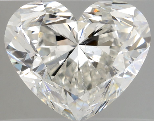 1.61 carat H-SI2 Natūralus Heart Deimantas (1)