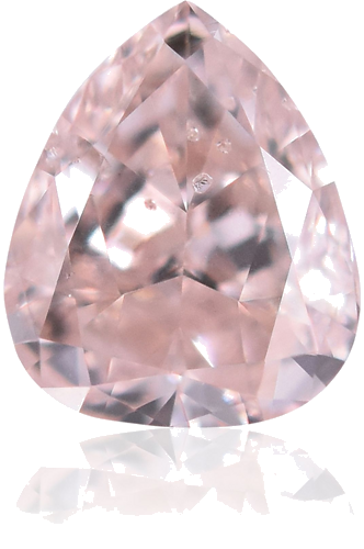 0.24 carat Fancy Brownish Pink-SI2 Natūralus Pear Deimantas (1)