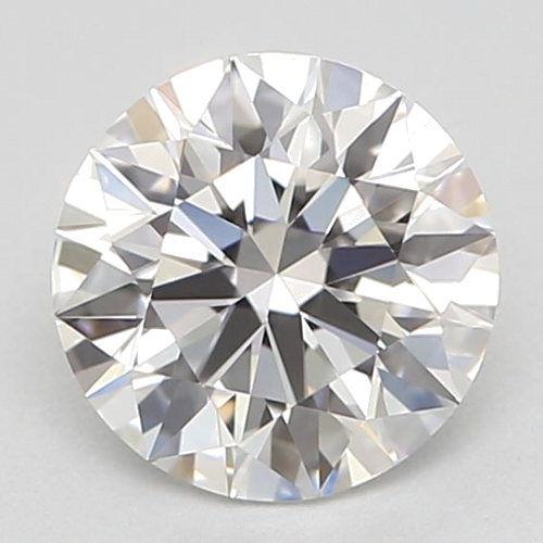 0.59 carat F-VVS1 Excellent cut Natūralus Round Deimantas (1)