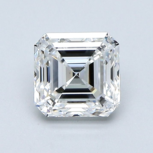 1.2 carat E-VS1 Natūralus Asscher Deimantas (1)