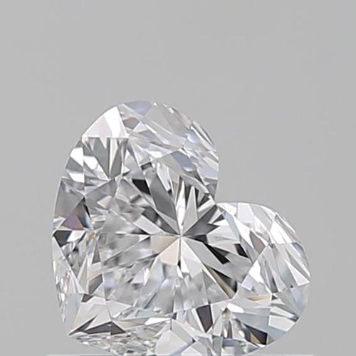 0.6 carat D-VS1 Natūralus Heart Deimantas (1)