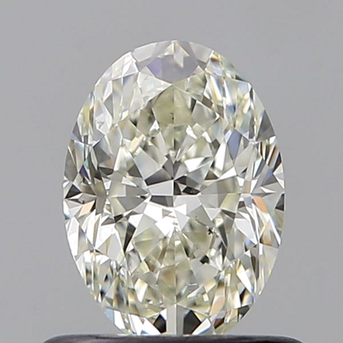 0.61 carat K-SI1 Natūralus Oval Deimantas (1)