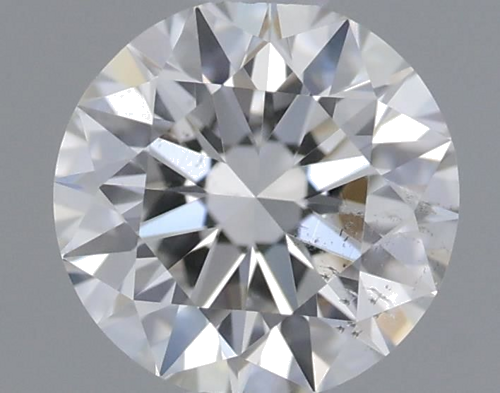 0.42 carat G-SI2 Excellent cut Natūralus Round Deimantas (1)