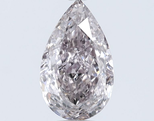 0.72 carat Fancy Pink-SI1 Natūralus Pear Deimantas (1)