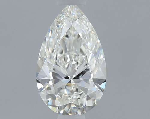 0.4 carat H-VS2 Natūralus Pear Deimantas (1)