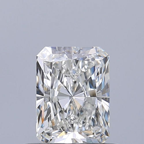 0.52 carat F-VVS1 Natūralus Radiant Deimantas (1)