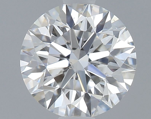 0.58 carat E-VS2 Excellent cut Natūralus Round Deimantas (1)
