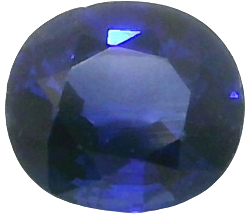 0.56 carat BLUE Cushion Safyras (1)