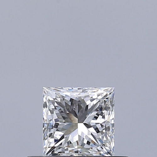 0.4 carat D-VVS2 Natūralus Princess Deimantas (1)