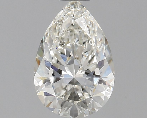 0.81 carat I-VVS1 Natūralus Pear Deimantas (1)
