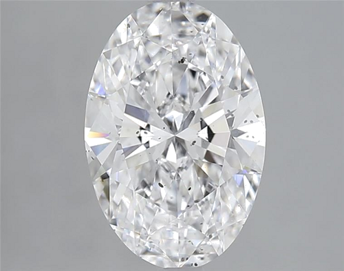 2.51 carat D-SI2 Natūralus Oval Deimantas (1)
