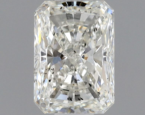0.53 carat H-SI2 Natūralus Radiant Deimantas (1)