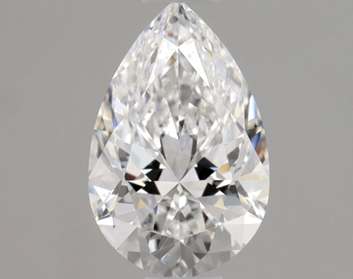 0.71 carat D-VS1 Natūralus Pear Deimantas (1)