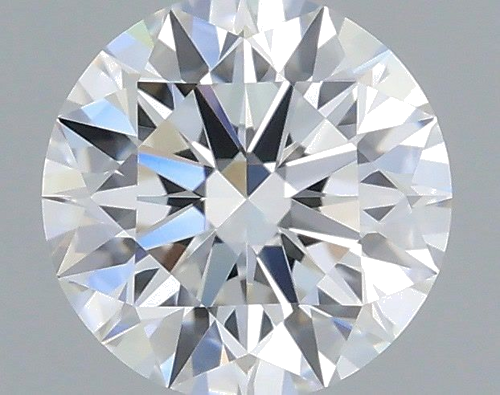 0.53 carat F-VVS2 Excellent cut Natūralus Round Deimantas (1)