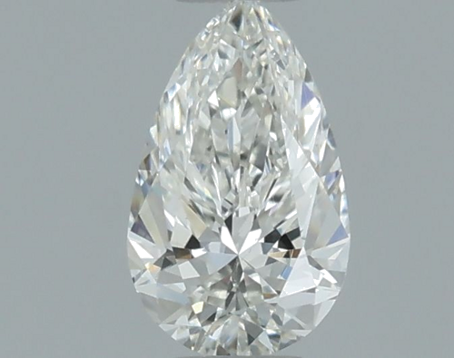 0.3 carat G-SI1 Natūralus Pear Deimantas (1)