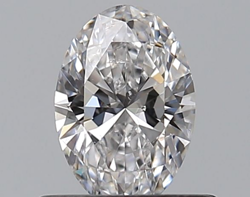 0.43 carat D-SI2 Natūralus Oval Deimantas (1)