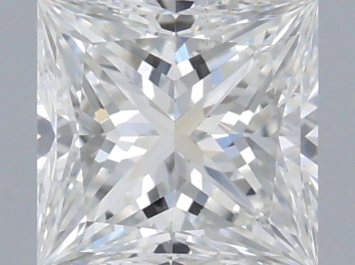 0.46 carat G-SI1 Natūralus Princess Deimantas (1)