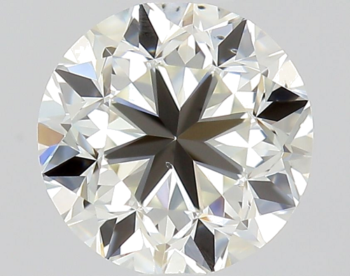 0.5 carat K-SI1 GD cut Natūralus Round Deimantas (1)