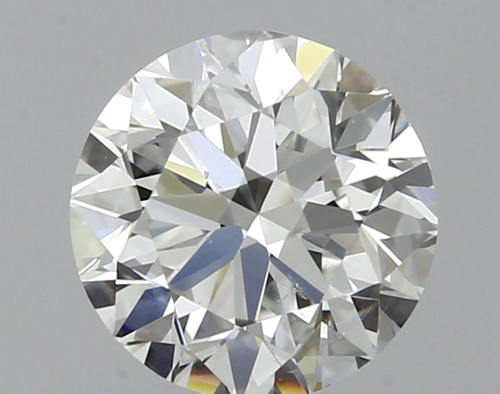 0.5 carat F-SI2 Very Good cut Natūralus Round Deimantas (1)