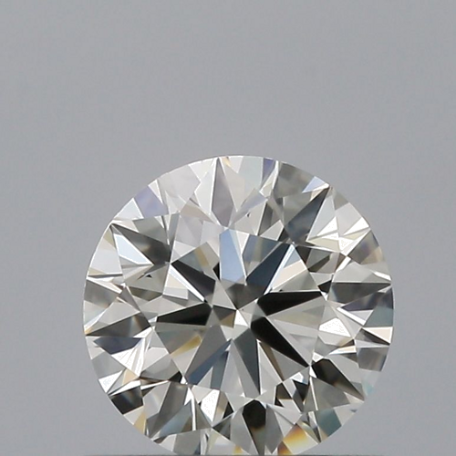 0.52 carat J-VVS2 Excellent cut Natūralus Round Deimantas (1)