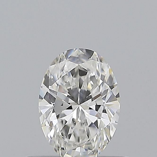 0.5 carat F-VVS2 Natūralus Oval Deimantas (1)
