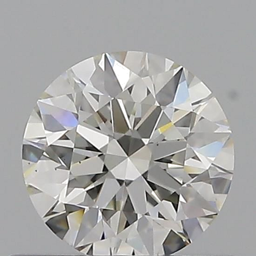 0.52 carat J-VS2 Excellent cut Natūralus Round Deimantas (1)
