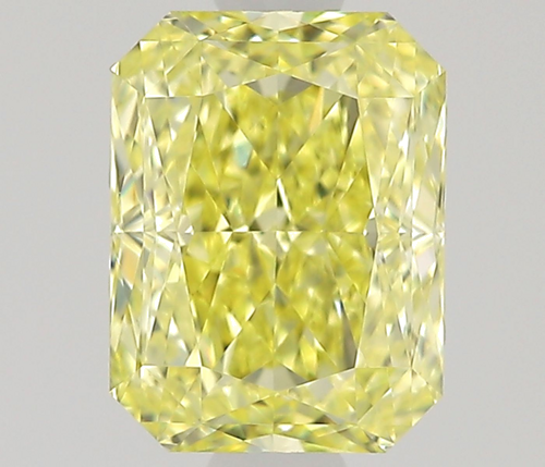 0.77 carat Fancy Intense Yellow-VVS1 Natūralus Radiant Deimantas (1)