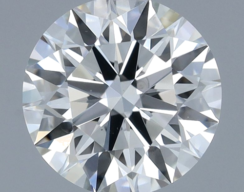 0.39 carat I-VS1 Excellent cut Natūralus Round Deimantas (1)