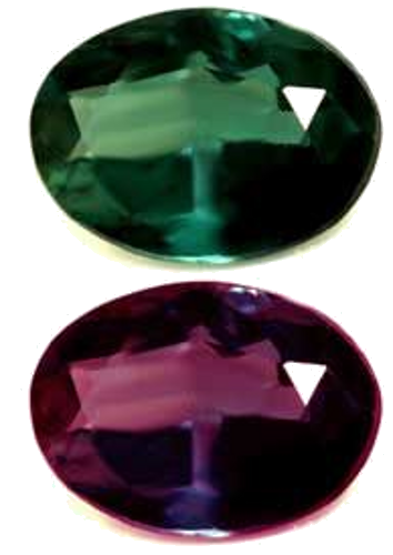 0.13 carat GREEN Oval Alexandrite (1)