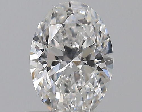 0.49 carat E-SI1 Natūralus Oval Deimantas (1)