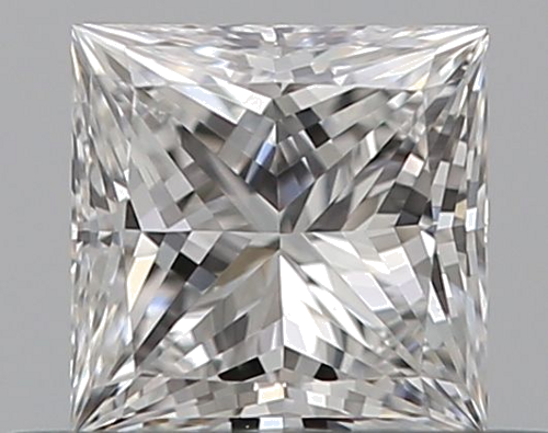 0.4 carat E-VS1 Natūralus Princess Deimantas (1)