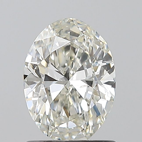 1.0 carat I-SI1 Natūralus Oval Deimantas (1)
