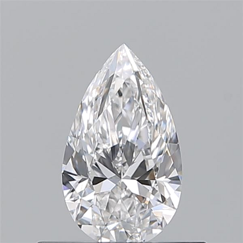 0.5 carat E-VVS1 Natūralus Pear Deimantas (1)
